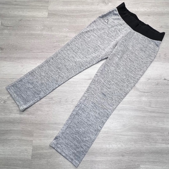 Kappa Pants - Kappa Sappho Grey Space Dye Straight Leg Activewear Pants XXL KPAW16